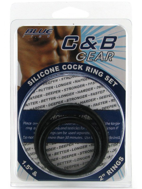      Silicone Cock Ring Set    