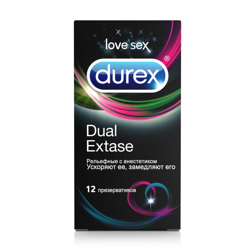  Durex Dual Extase     12 .