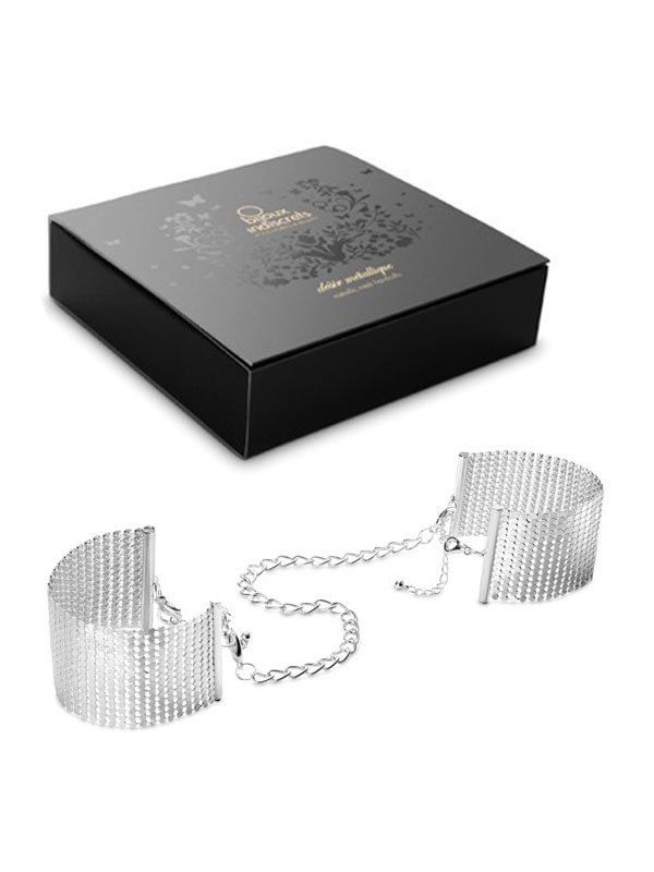     Metallic Mesh Handcuffs  