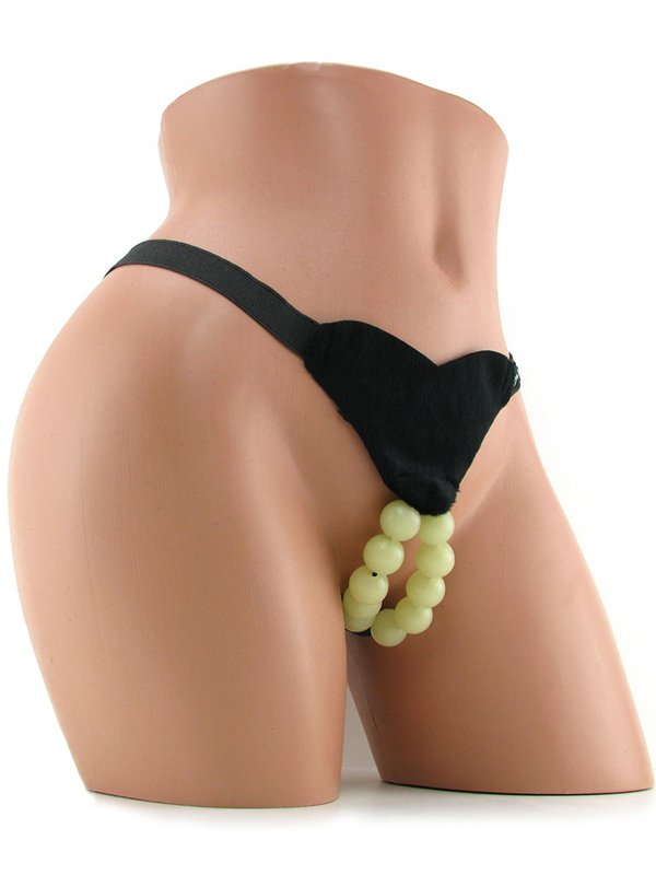 -    Glow In The Dark Beaded Panties  