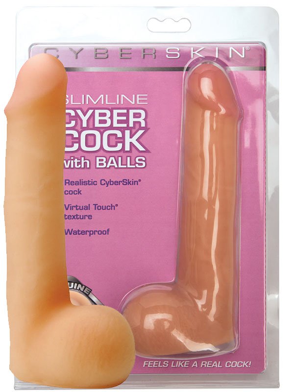  Slimline CyberCock with Balls  