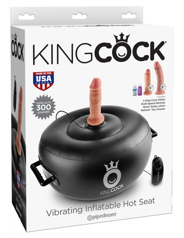   Vibrating Inflatable Hot Seat       
