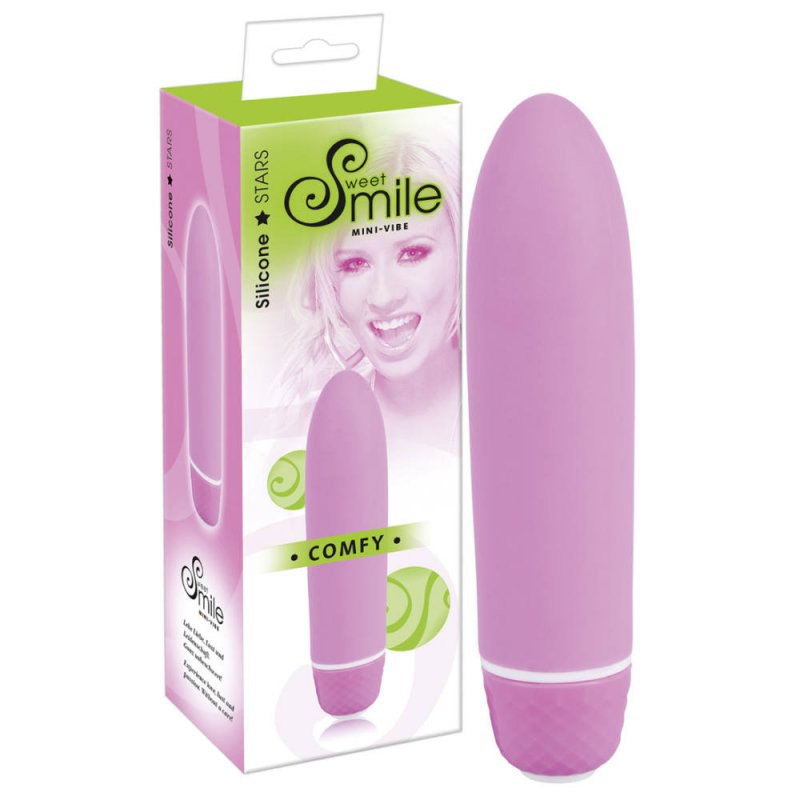 Вибратор Smile Mini Comfy - розовый
