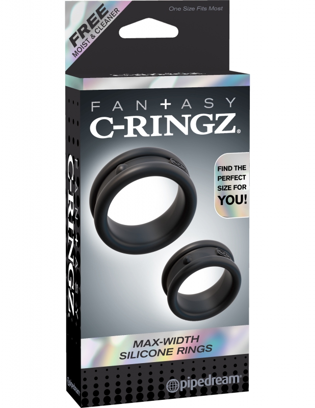   2-   Max Width Silicone Rings  