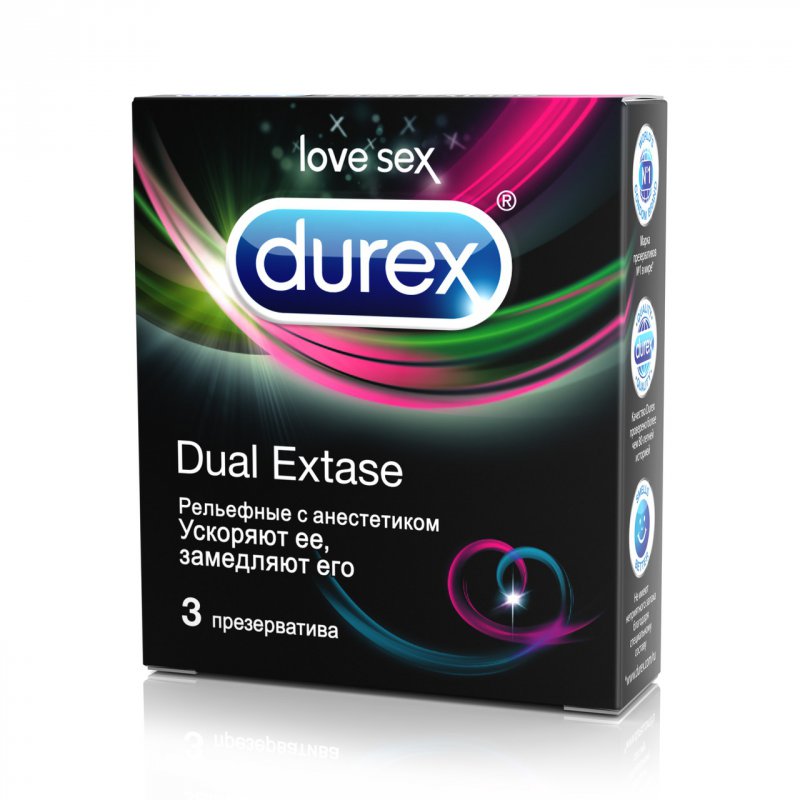  Durex Dual Extase     3 