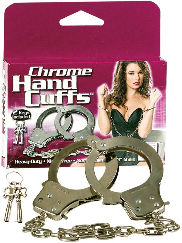   Chrome Hand Cuffs 