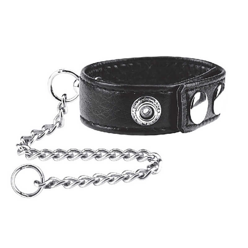          Blueline Snap Cock Ring With 12 Leash  