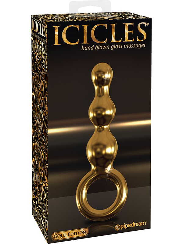 Анальная елочка Icicles Gold Edition G10 – золотой