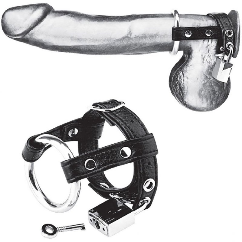       Blueline Duo Cock And Ball Lock  