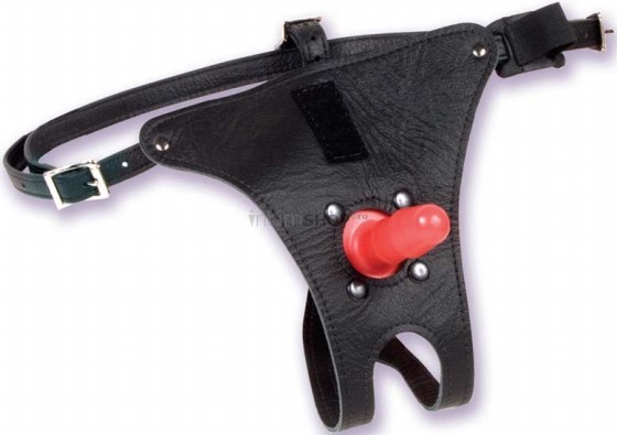  Vac-U-Lock-Leather Ultra Harness with Plug